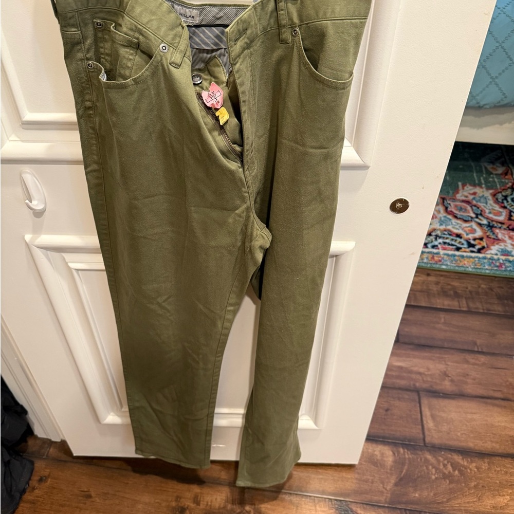 Peter Millar Forest Green Trousers